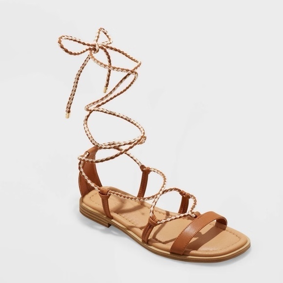 Universal Thread Shoes - Women's Aurelie Lace-Up Sandals - Universal Thread